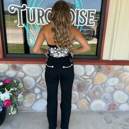 The Dutton Denim Jean in Black