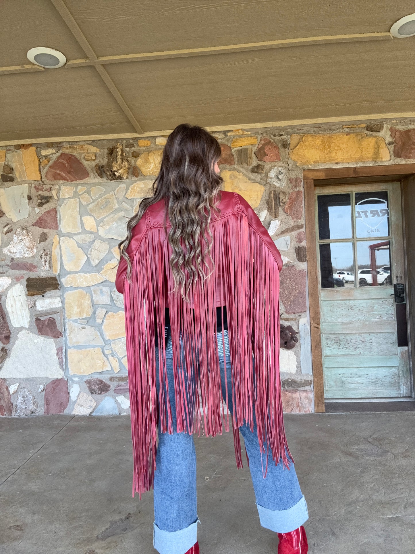 Wildfire Fringe Jacket by Hannah Maed Levy HML
