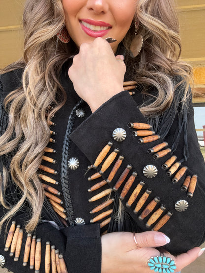 The Willa Fringe Jacket