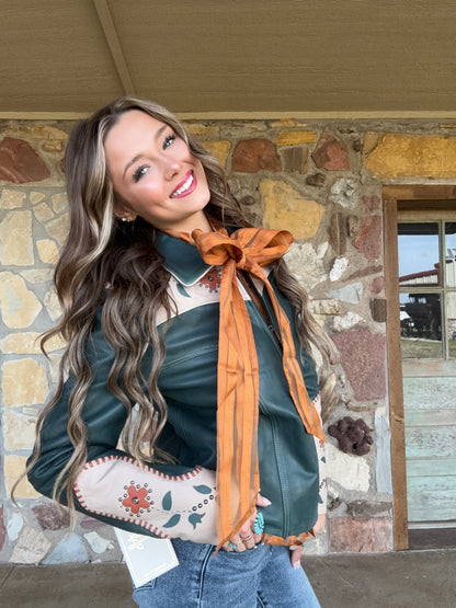 Desert Rose Leather Jacket