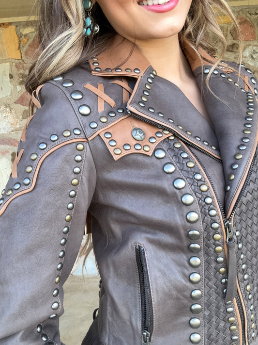 Badlands Biker Jacket by Double D