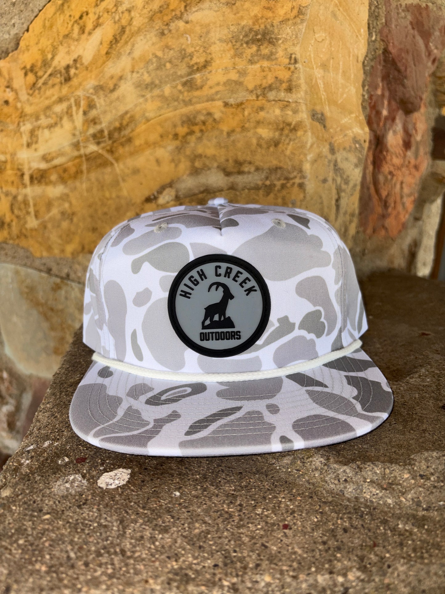 White Camo Cap