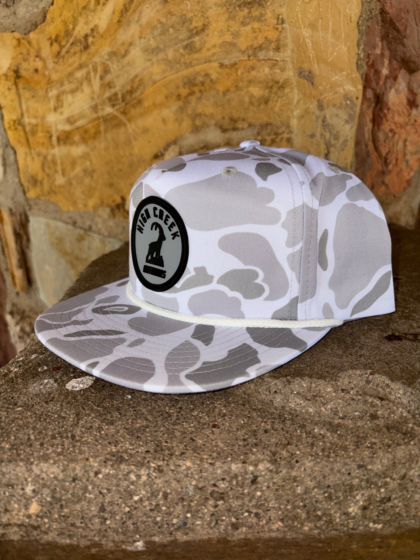 White Camo Cap