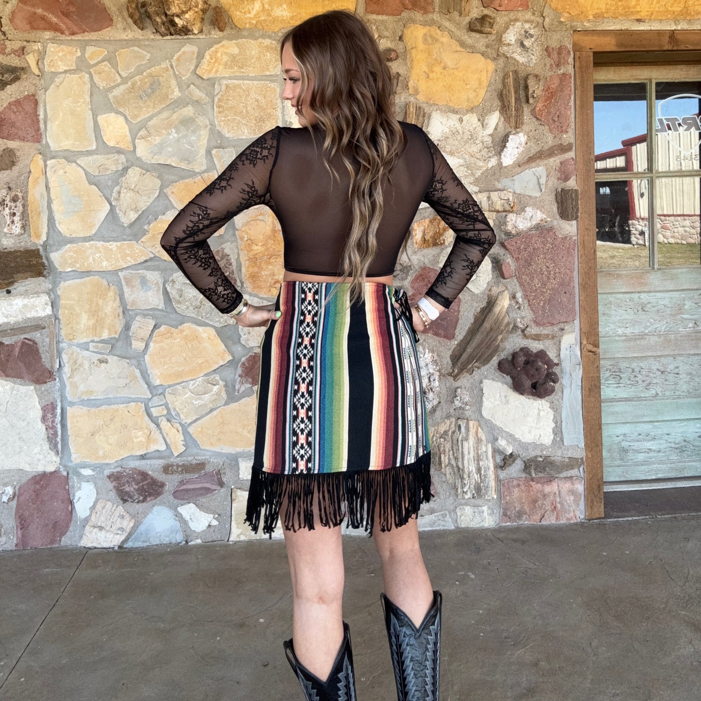 Serape Leonor Skirt