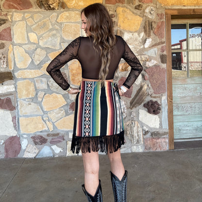 Serape Leonor Skirt