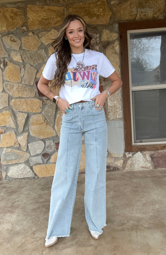 ELLA JEANS LIGHT WASH