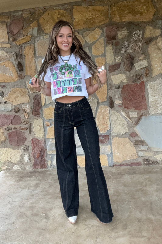 ELLA Dark Wash JEANS