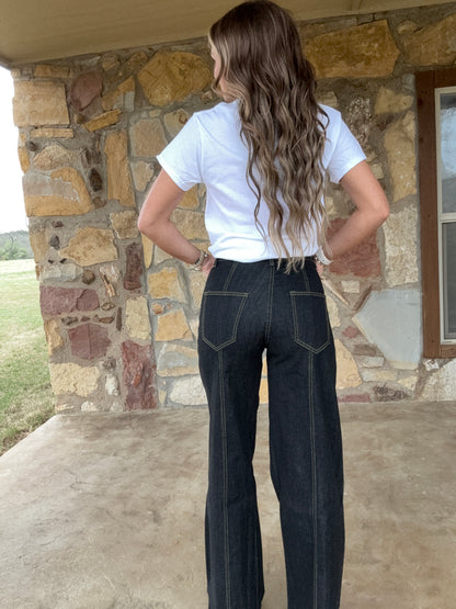 ELLA Dark Wash JEANS