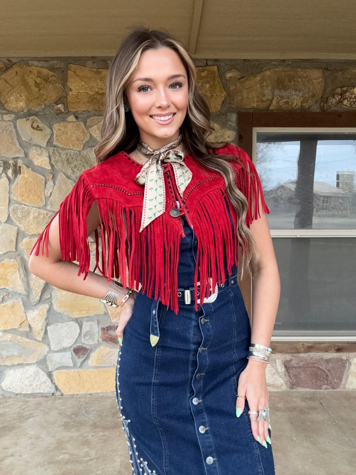 Scarlett Sundown Fringe Kickapoo