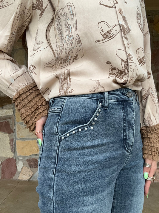 Canyon Crest Crop Jeans