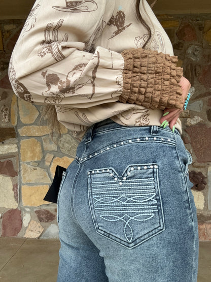 Canyon Crest Crop Jeans