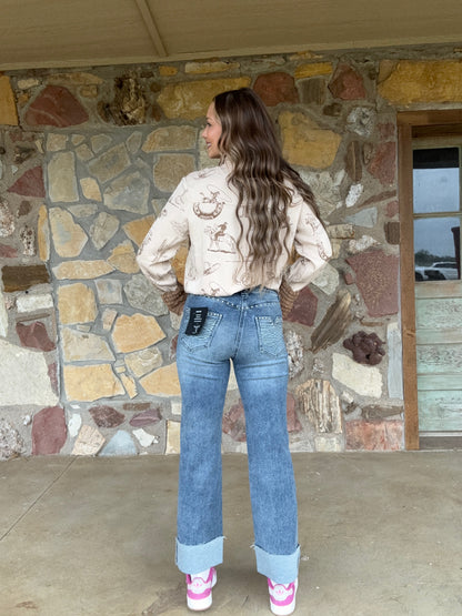 Canyon Crest Crop Jeans