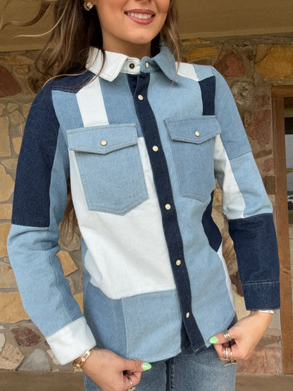 Range Rider Pearl Snap Shirt Jacket