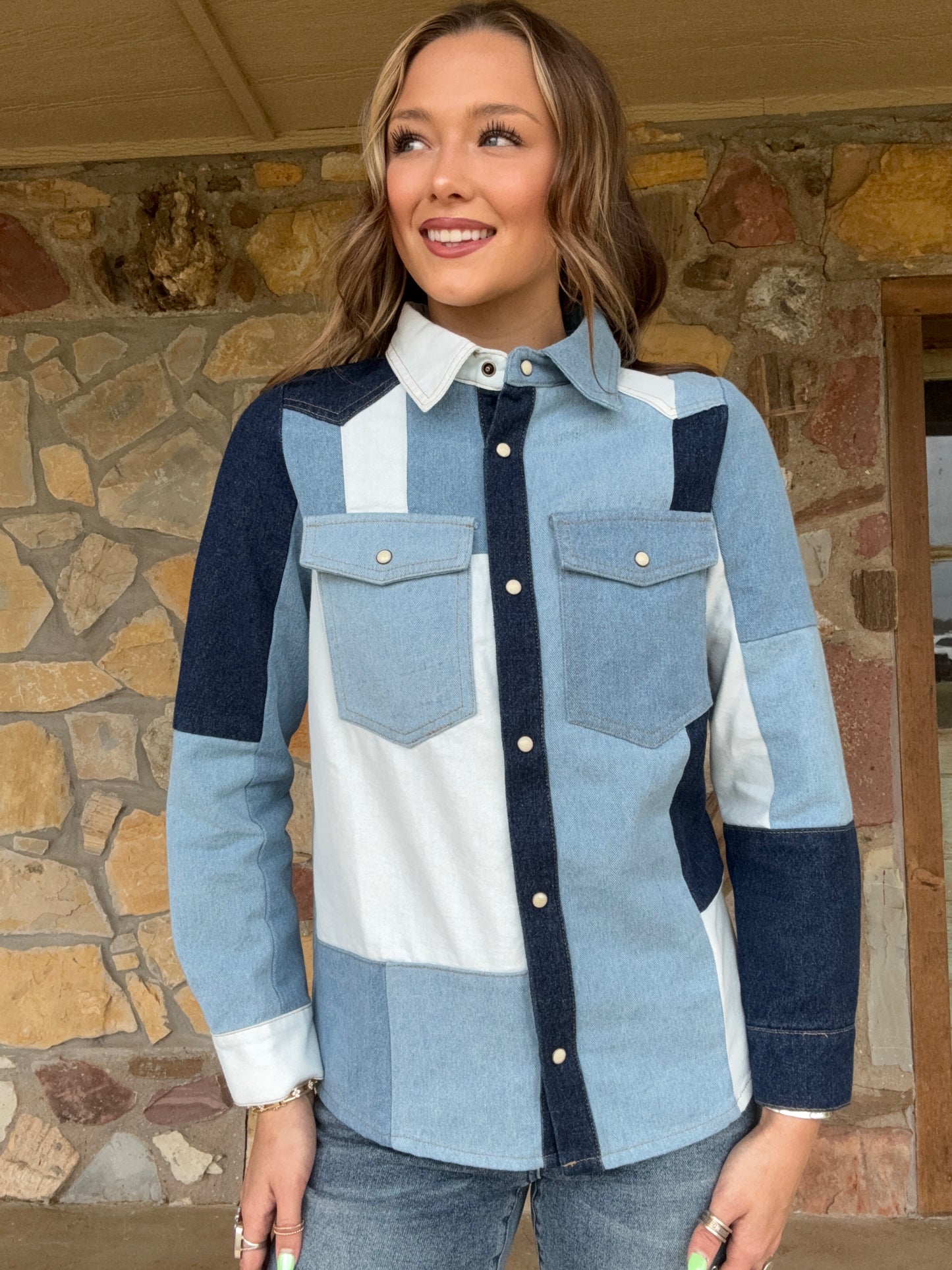 Range Rider Pearl Snap Shirt Jacket