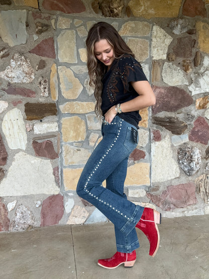 Outlaw Glam Rhinestone Jeans