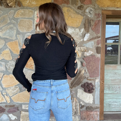 Vegas Cowgirl Rhinestone Top