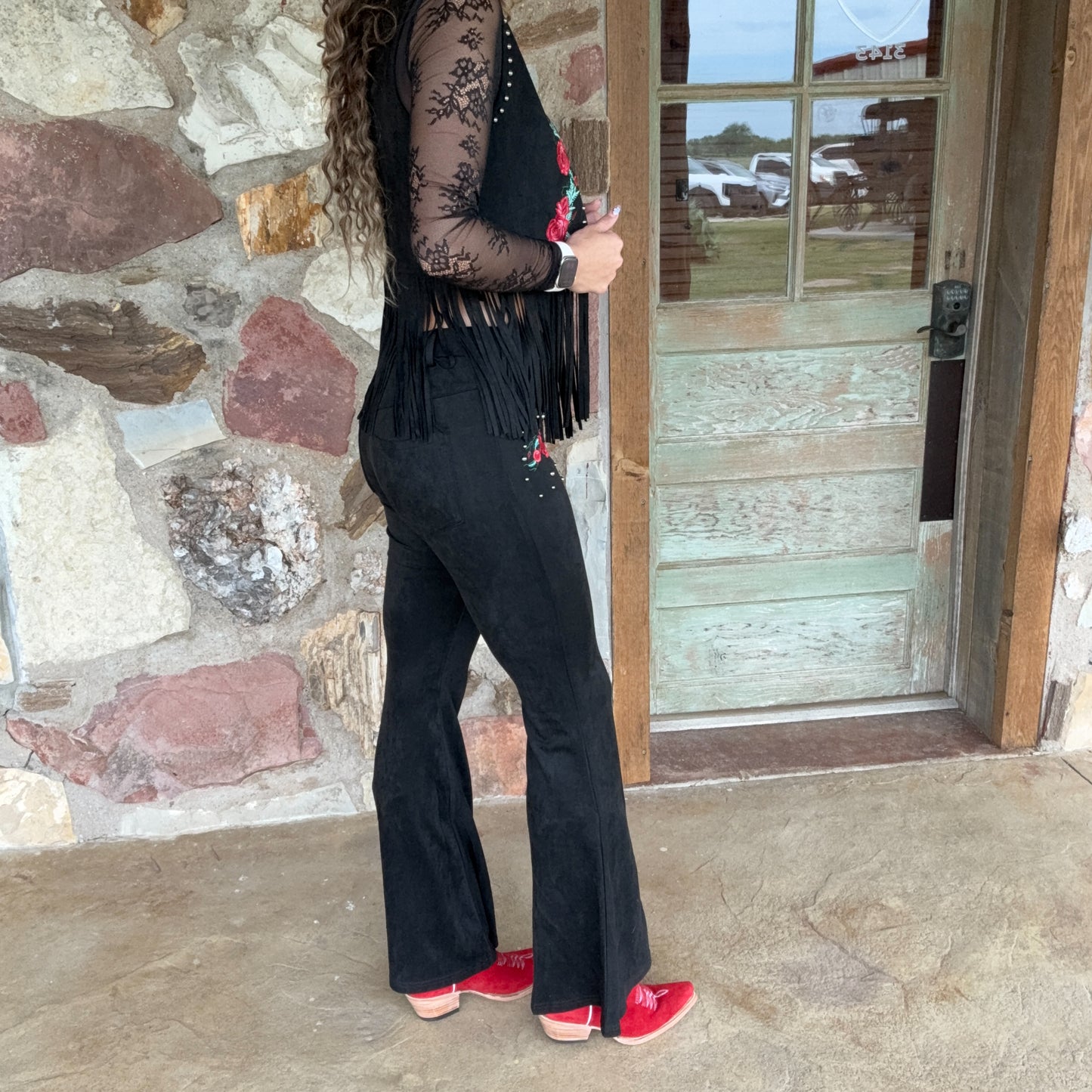 Opry Night Faux Suede Set