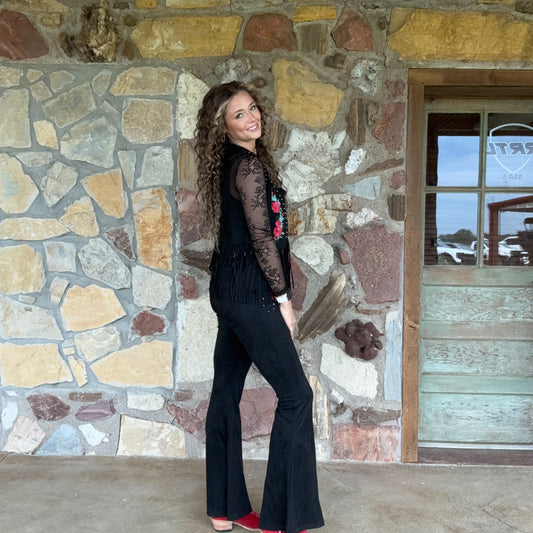Opry Night Faux Suede Set