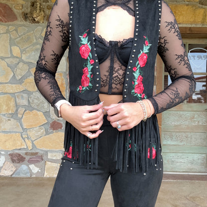 Opry Night Faux Suede Set