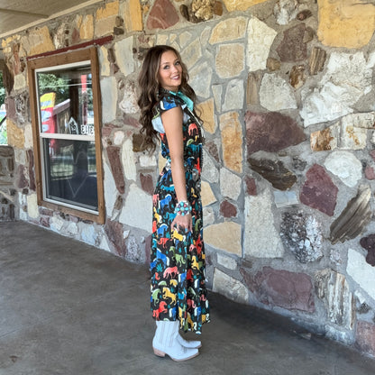 Running Horses Dress