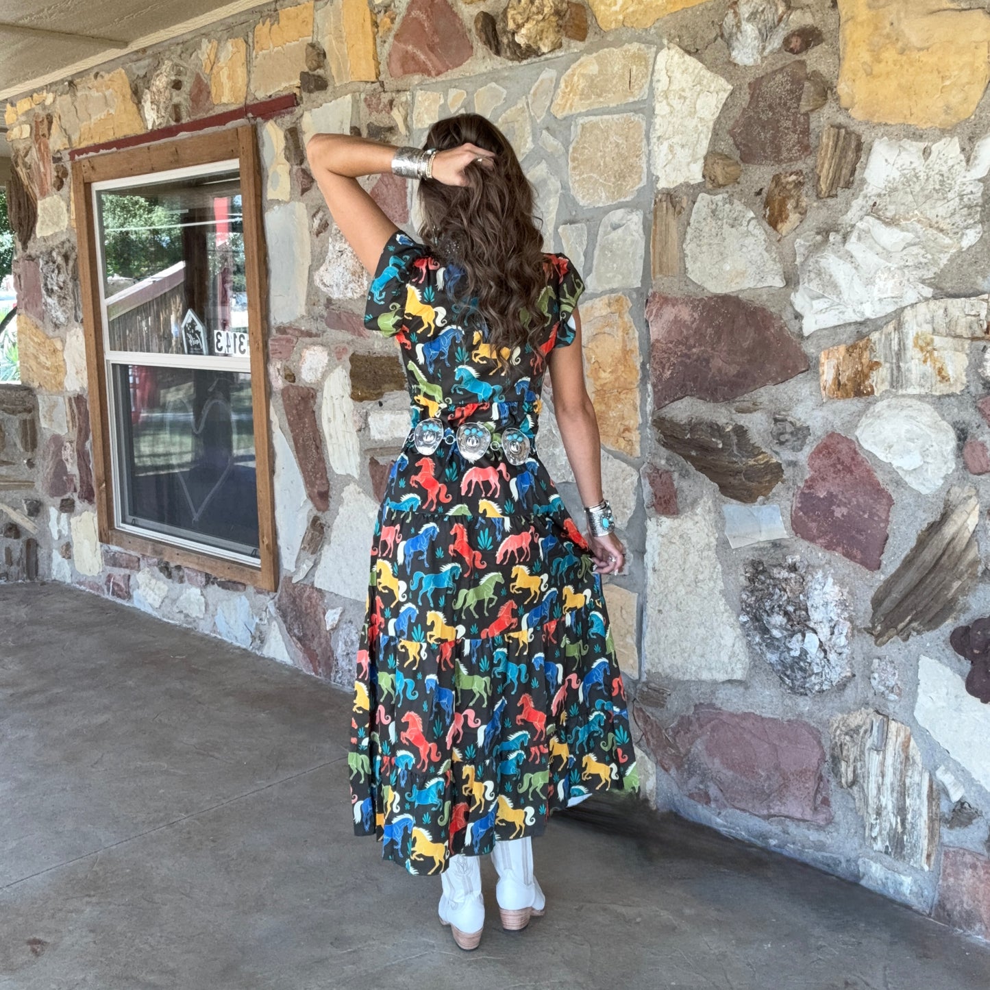 Running Horses Dress