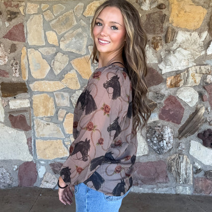Tamsen Top by Tasha Polizzi