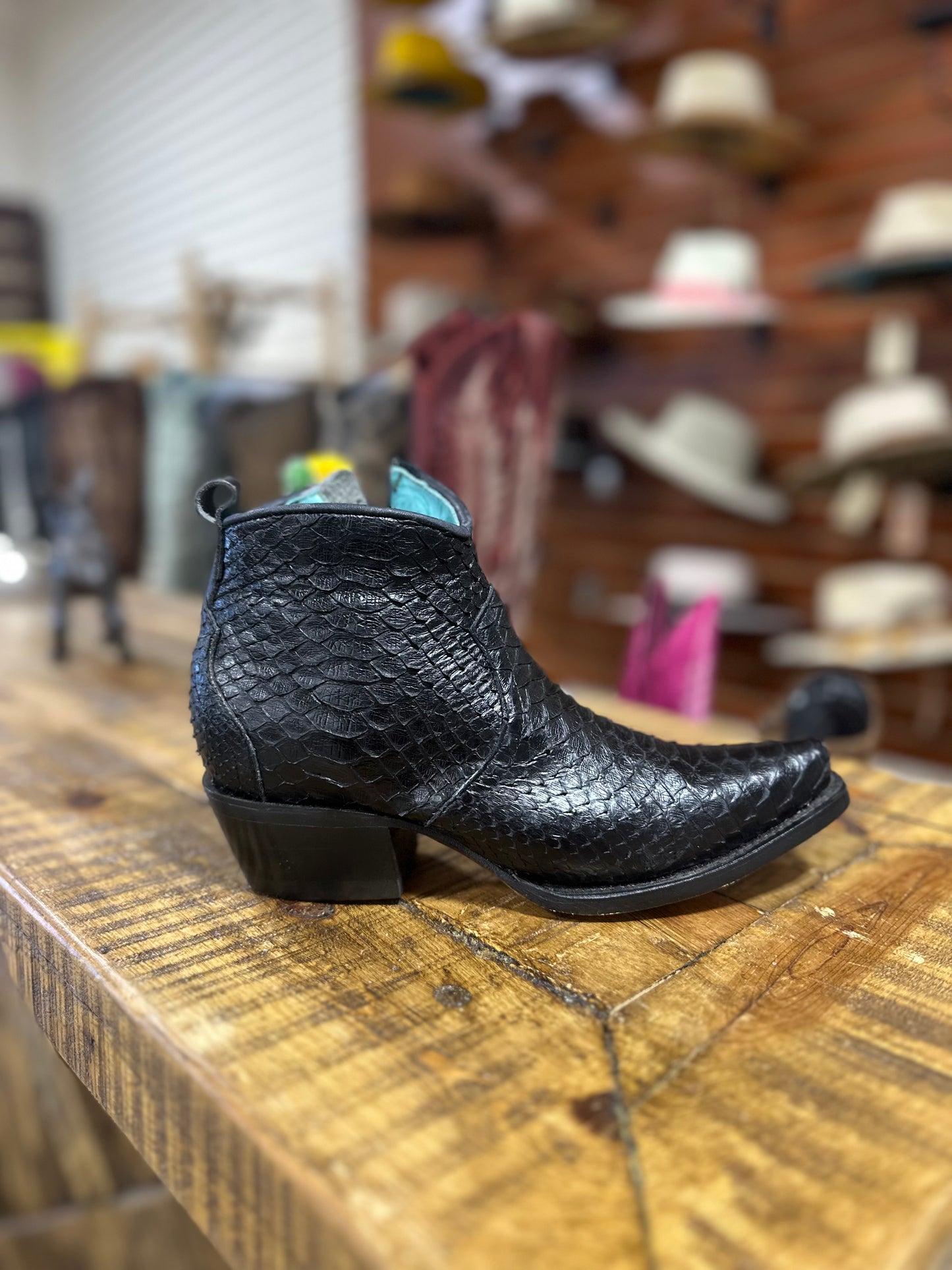 Corral Black Betty Shortie Boot Sizes 6, 6.5