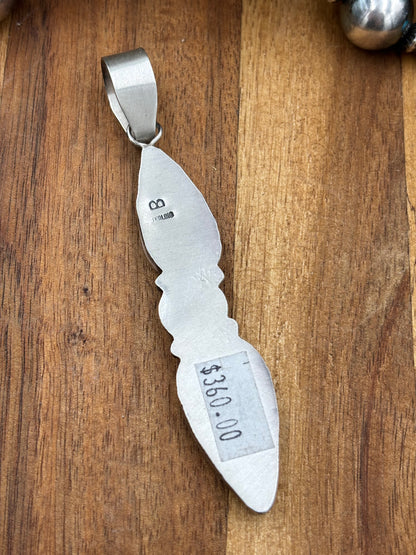 Three Stone Turquoise Pendant "B"