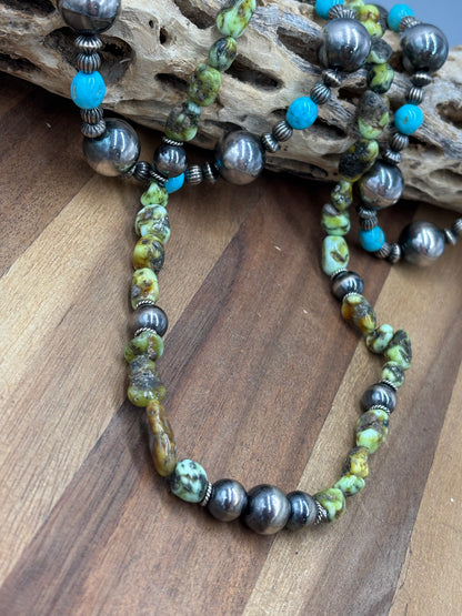 20" Palomino #922-5A Nugget Necklace
