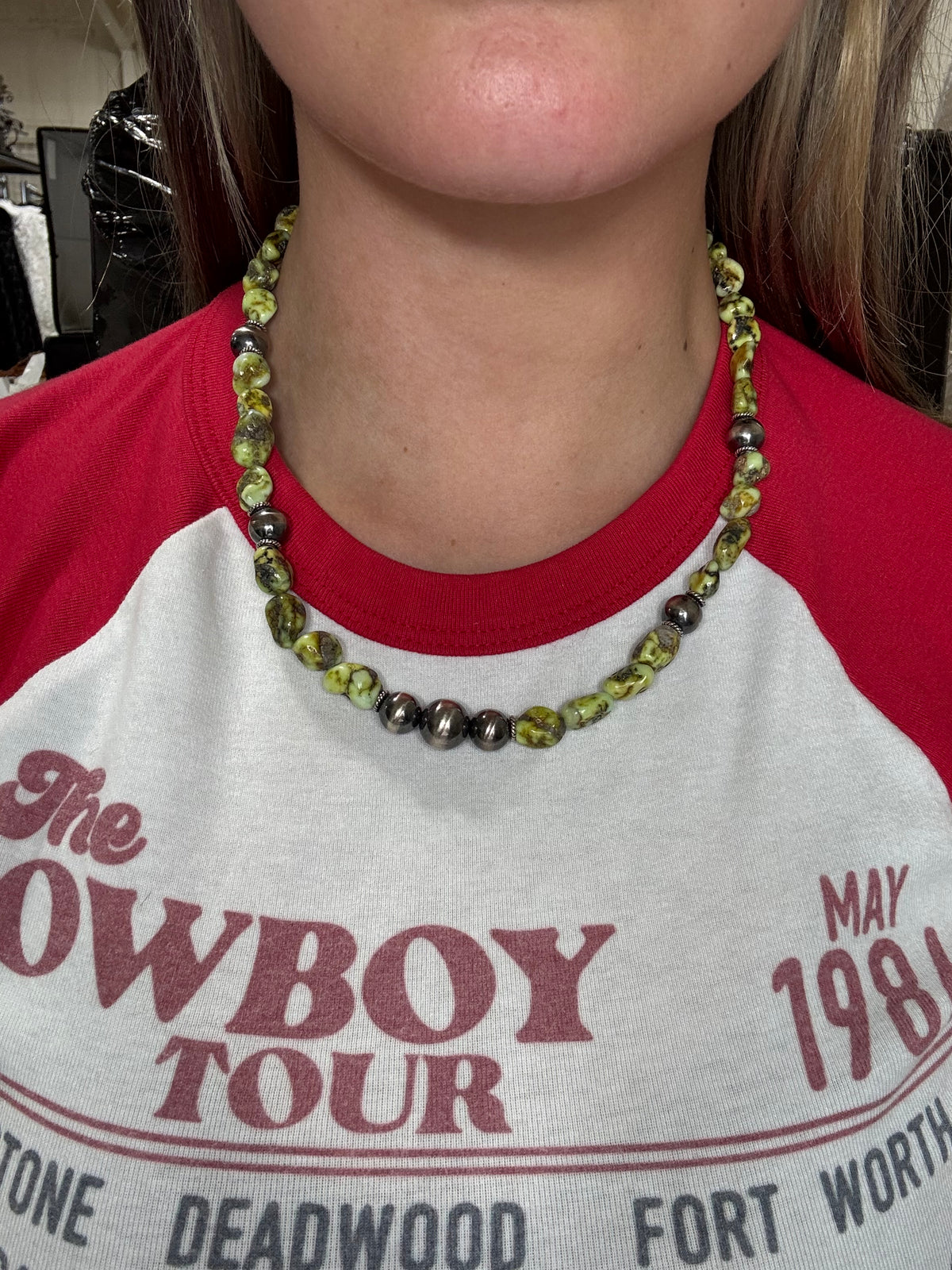 20" Palomino #922-5C Nugget Necklace