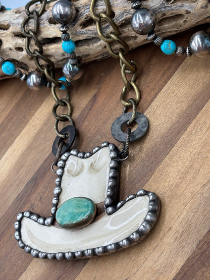 New Hat Goofin' Necklace #922-1