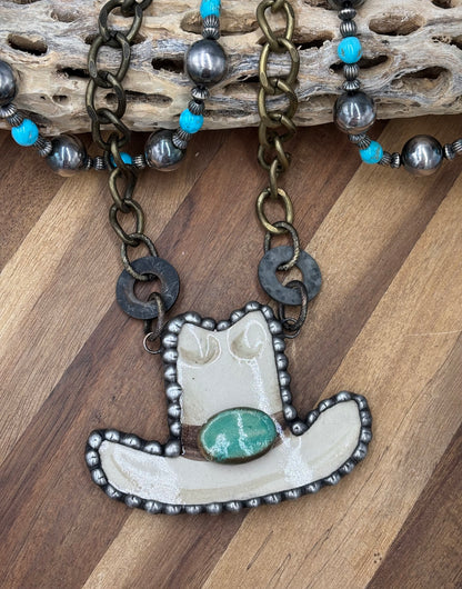New Hat Goofin' Necklace #922-1