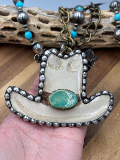 New Hat Goofin' Necklace #922-1