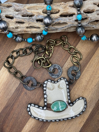 New Hat Goofin' Necklace #922-1