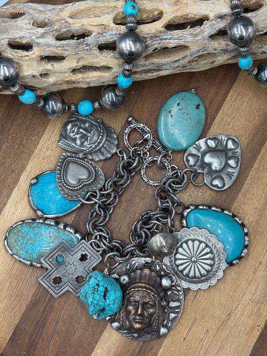 The Turk Charm Bracelet #921-1C