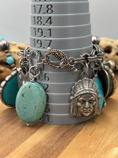 The Turk Charm Bracelet #921-1C