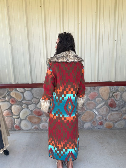 Casey Coat Multi by Tasha Polizzi