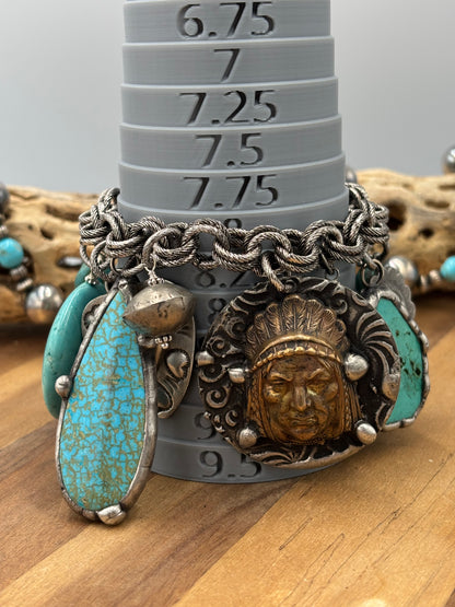 The Turk Charm Bracelet #921-1F