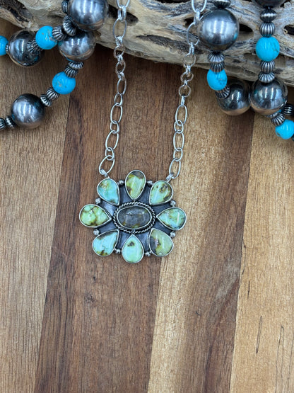 Palomino Cluster Necklace