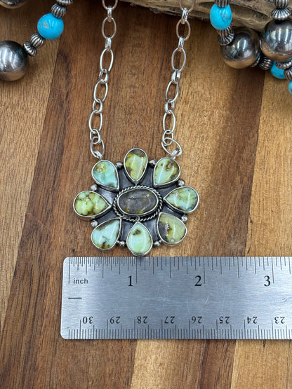 Palomino Cluster Necklace