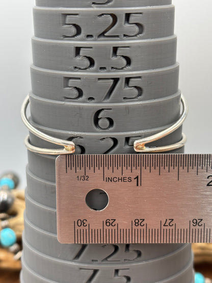Turquoise Cluster Cuff #922-32A by Davina Benally, Navajo
