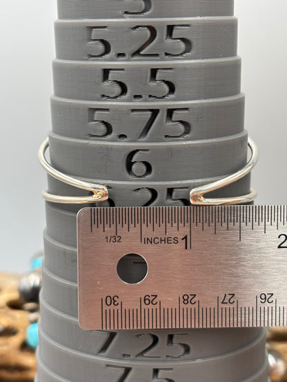 Turquoise Cluster Cuff #922-32D by Davina Benally, Navajo