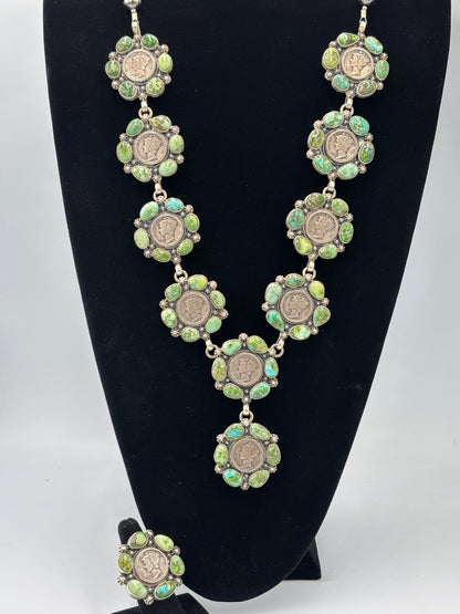 Sonoran Gold #923-2 Drop Necklace & Ring Set
