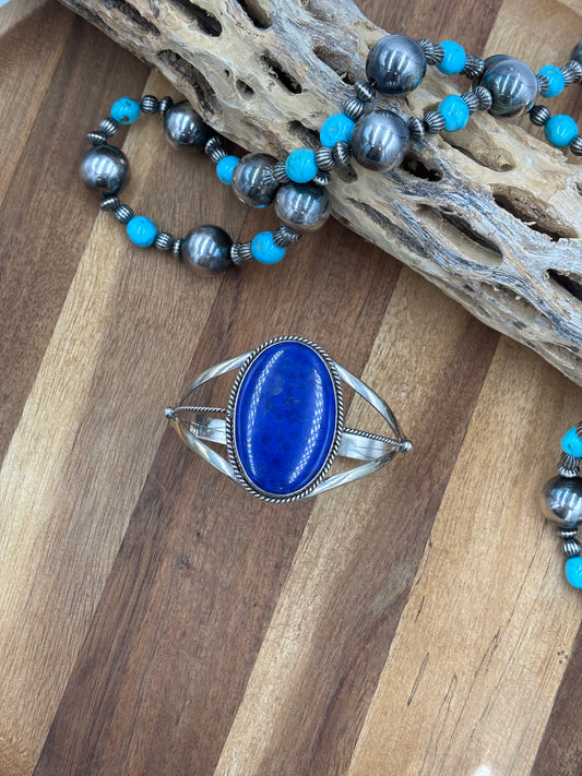 Lapis Cuff