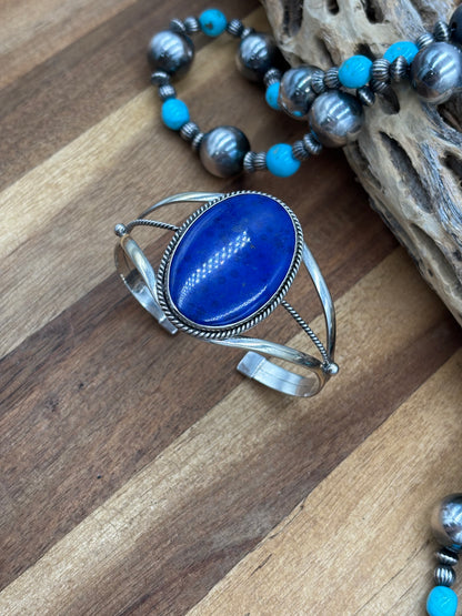 Lapis Cuff