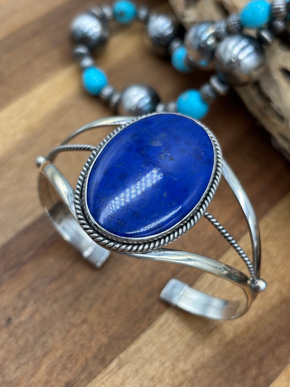 Lapis Cuff