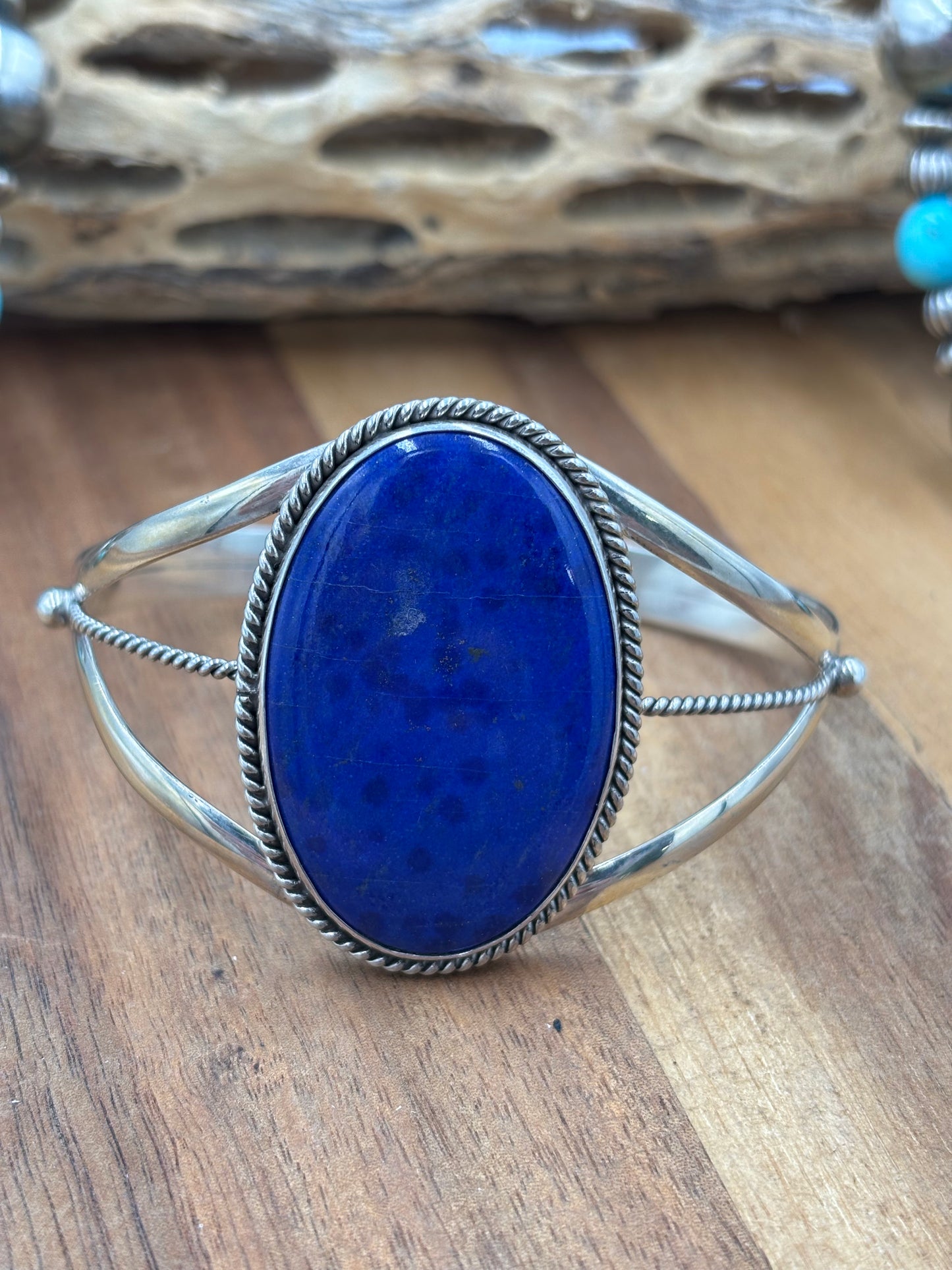 Lapis Cuff