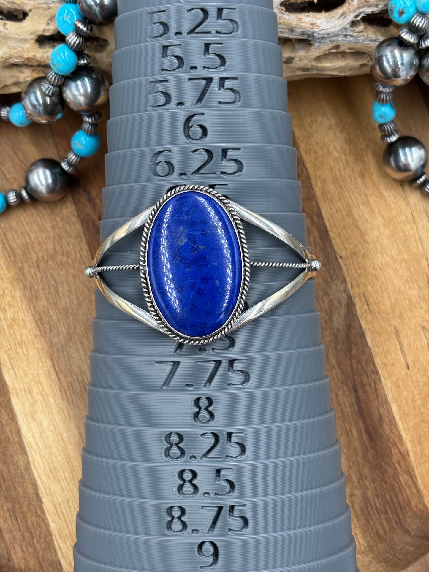 Lapis Cuff