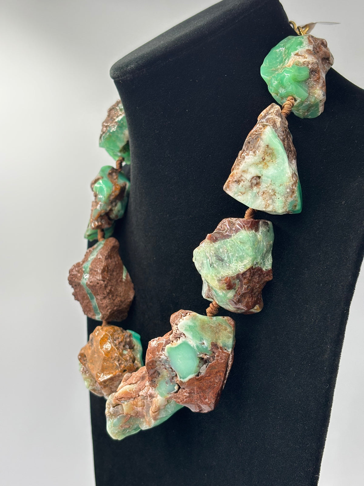 Chrysoprase #922-45 Necklace