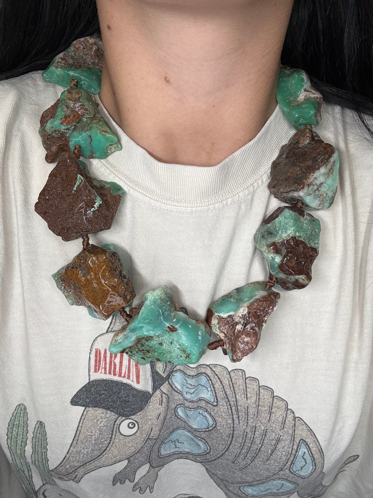 Chrysoprase #922-45 Necklace